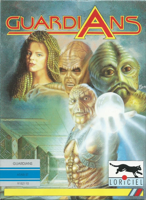 Large scan of the game box