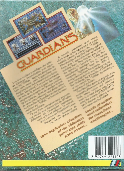 Large scan of the game box