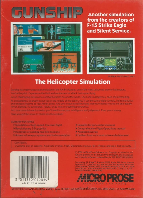 Large scan of the game box