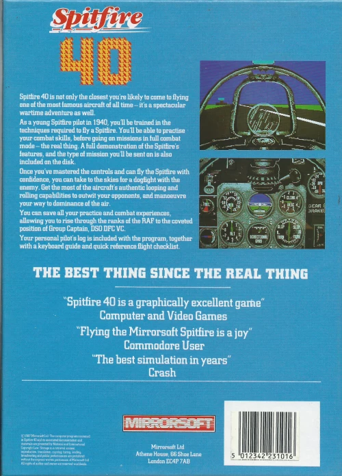 Large scan of the game box