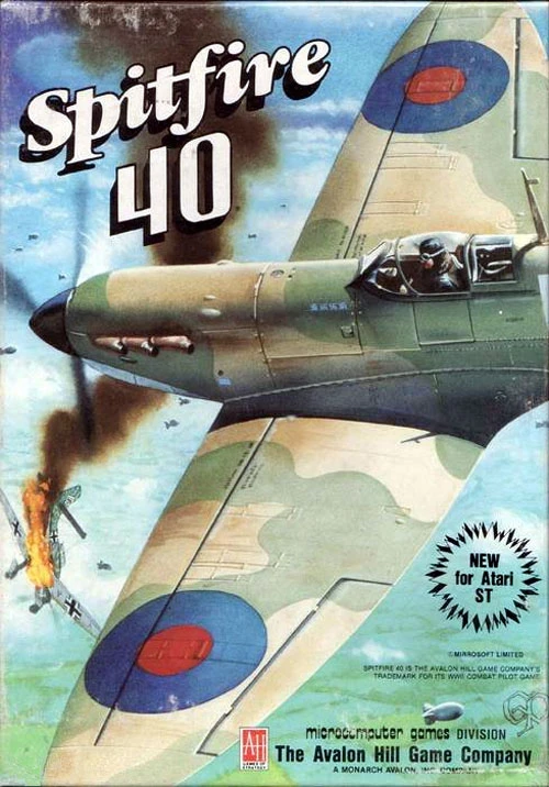 Large scan of the game box