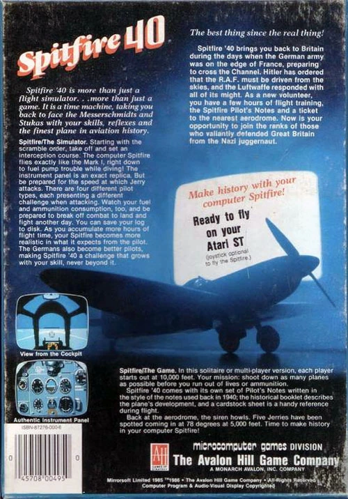 Large scan of the game box