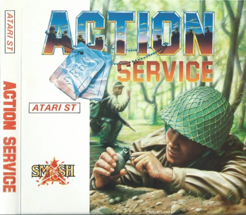 Large scan of the game box