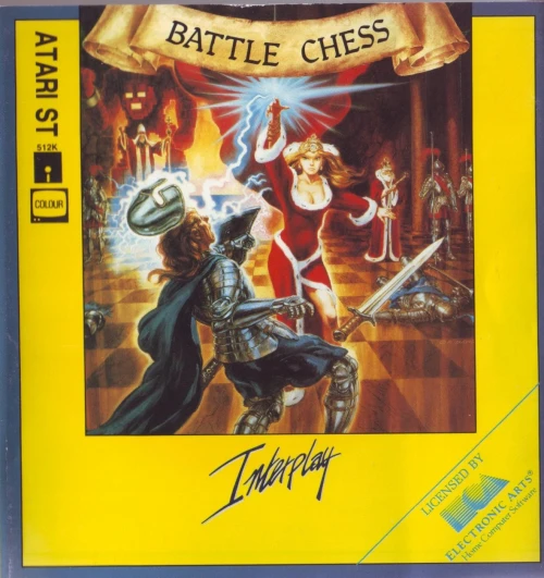 Large scan of the game box