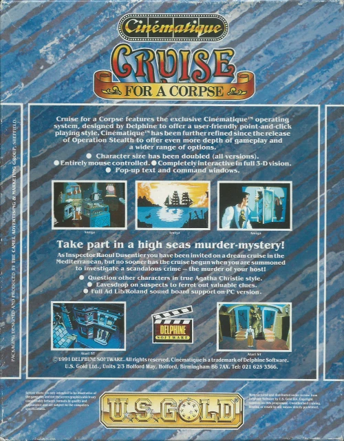 Large scan of the game box