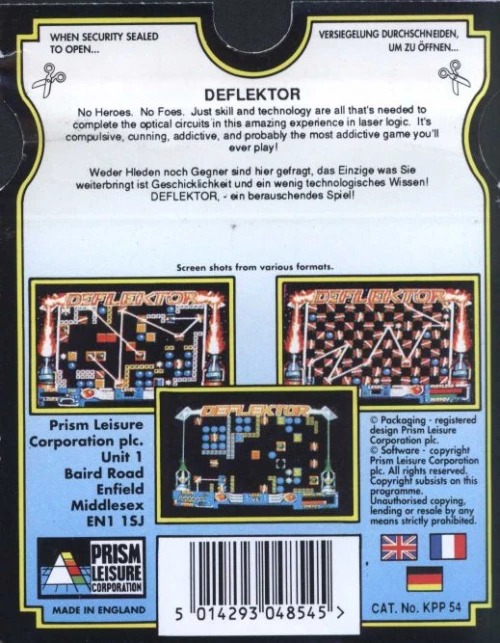 Large scan of the game box