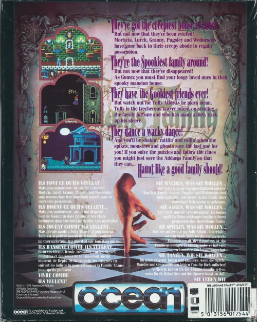 Large scan of the game box