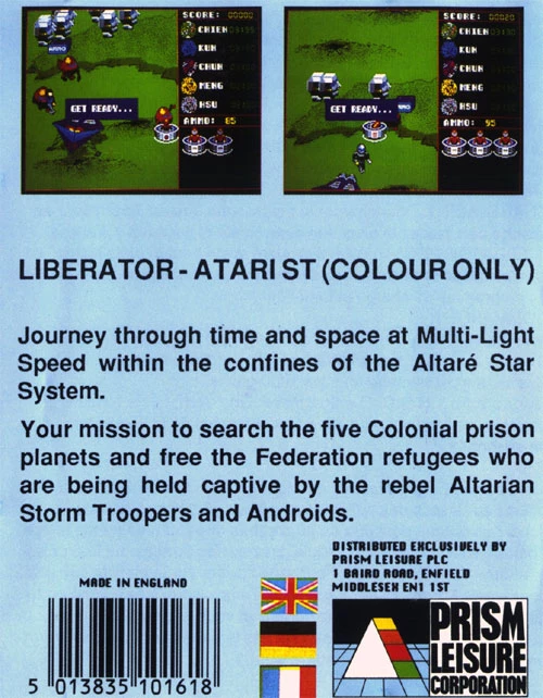 Large scan of the game box