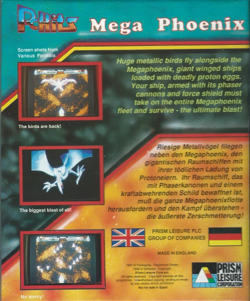 Large scan of the game box