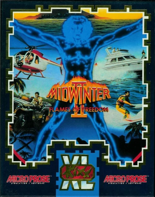 Large scan of the game box