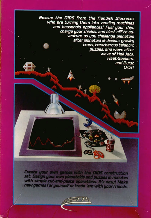 Large scan of the game box