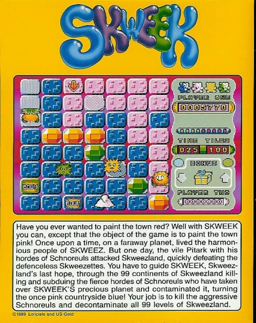 Large scan of the game box