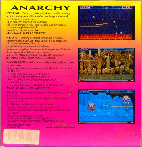 Large scan of the game box