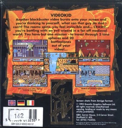 Large scan of the game box