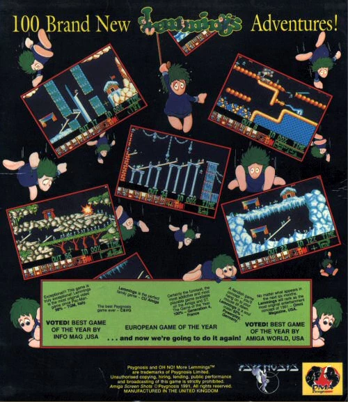 Large scan of the game box