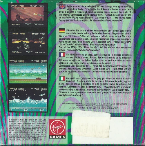 Large scan of the game box