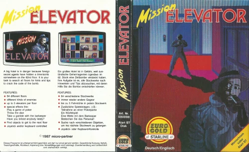 Large scan of the game box