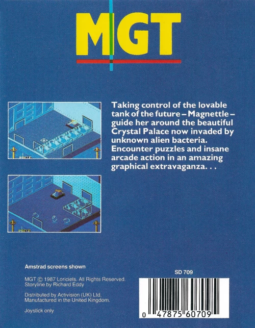 Large scan of the game box