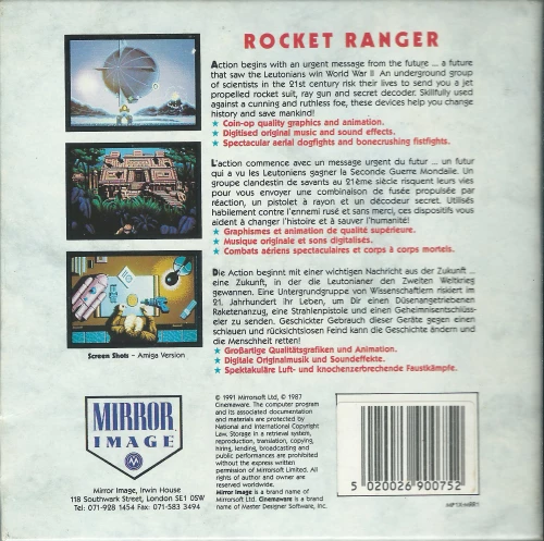 Large scan of the game box
