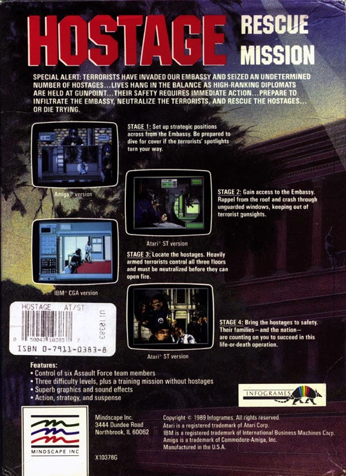 Large scan of the game box
