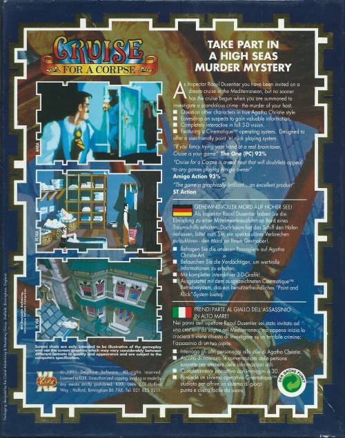 Large scan of the game box