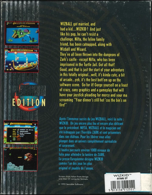 Large scan of the game box