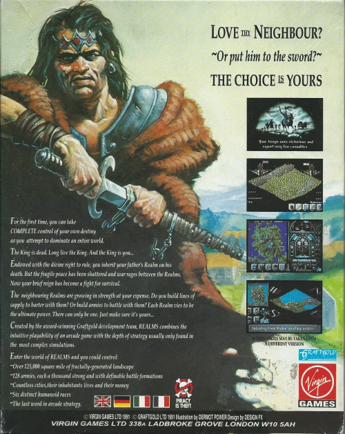 Large scan of the game box