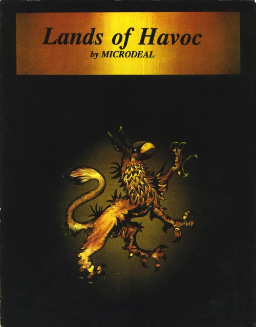 Large scan of the game box