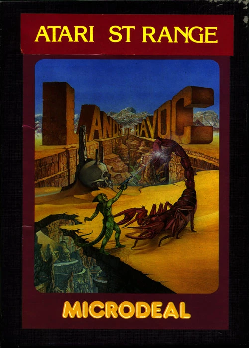 Large scan of the game box