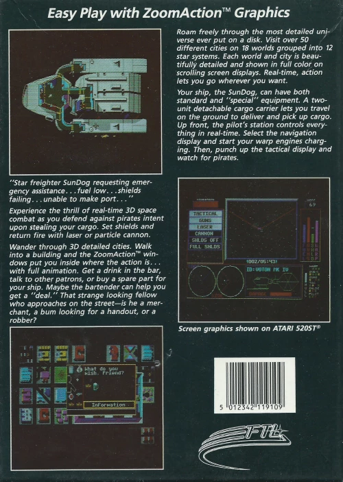 Large scan of the game box