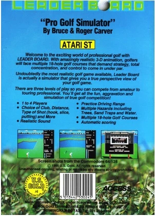 Large scan of the game box