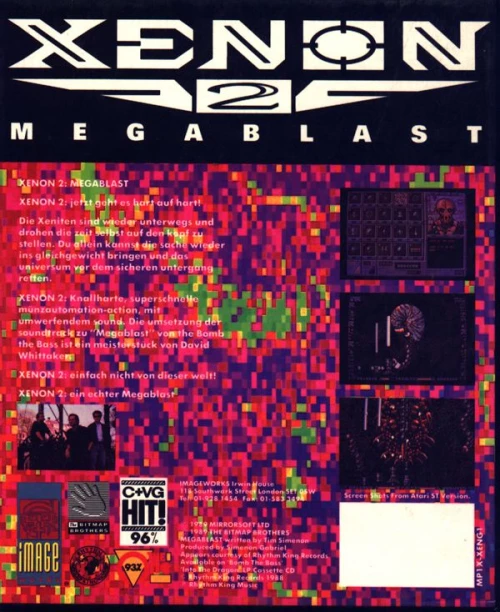 Large scan of the game box