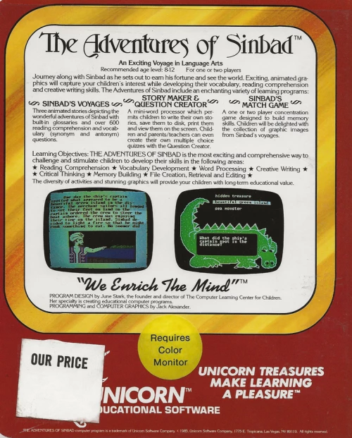 Large scan of the game box