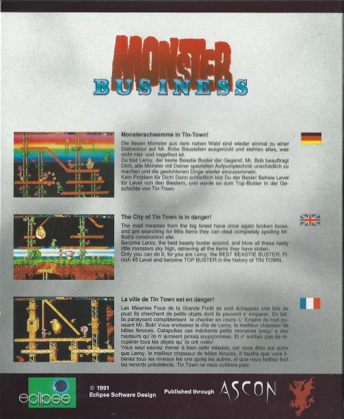 Large scan of the game box
