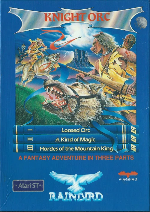 Large scan of the game box