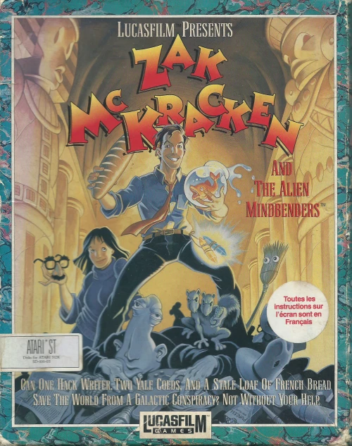 Large scan of the game box