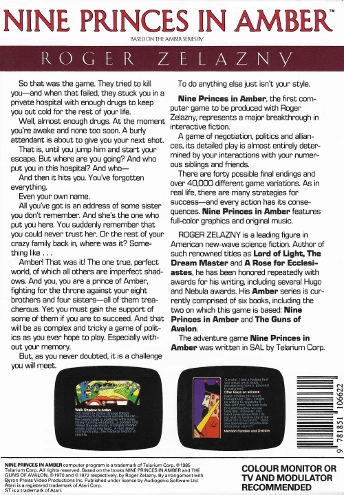 Large scan of the game box