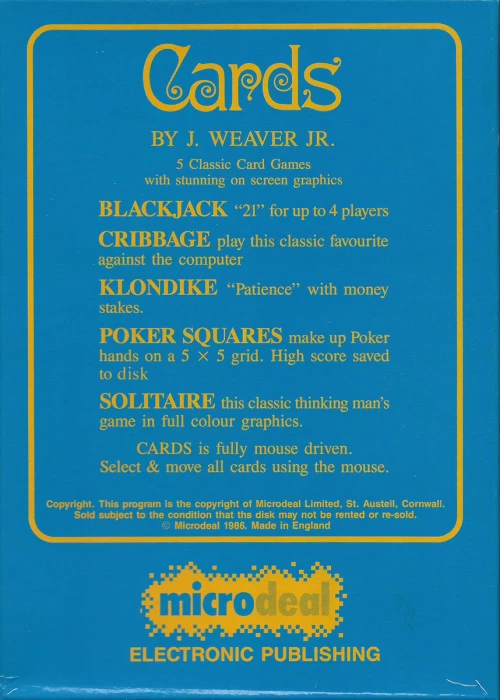 Large scan of the game box