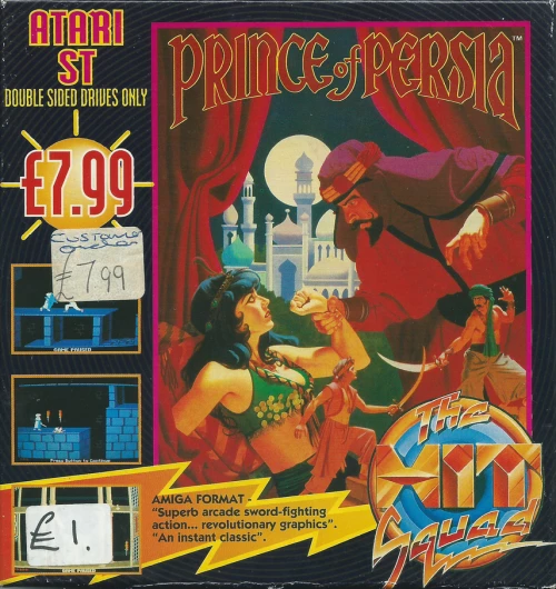 Large scan of the game box