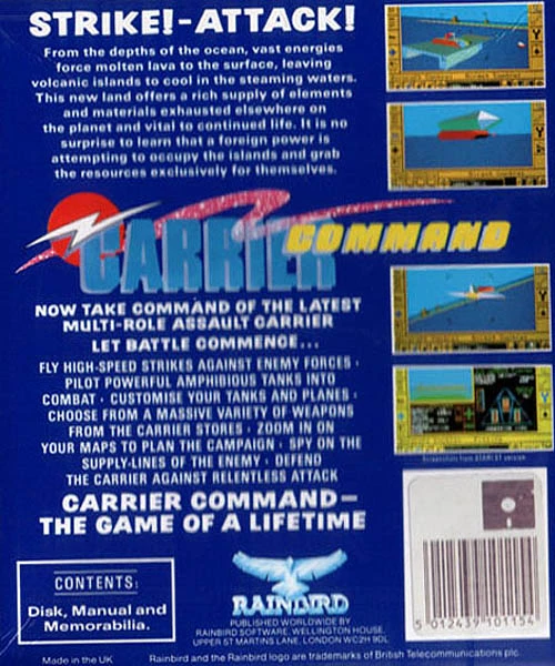 Large scan of the game box