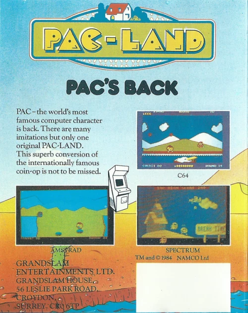 Large scan of the game box