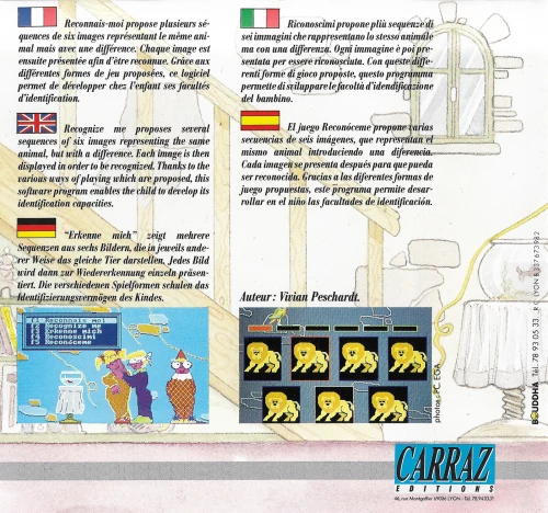 Large scan of the game box