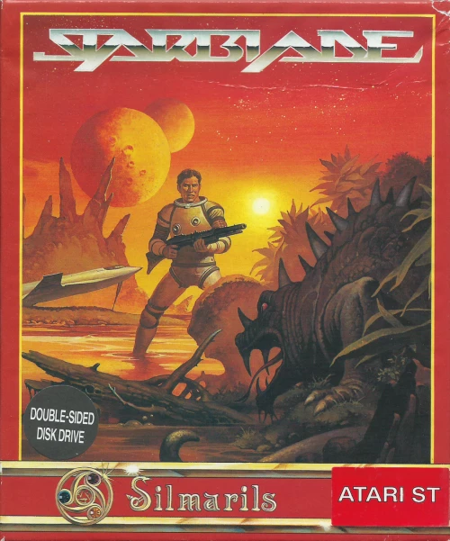 Large scan of the game box