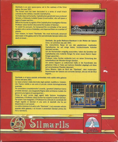 Large scan of the game box