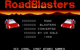 Thumbnail of other screenshot of Road Blasters