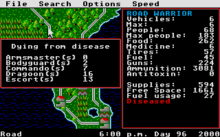 Thumbnail of other screenshot of Roadwar 2000