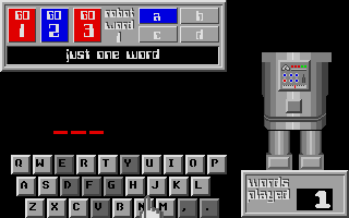 Thumbnail of other screenshot of Robot Words