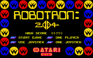 Thumbnail of other screenshot of Robotron: 2084