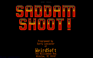 Thumbnail of other screenshot of Saddam Shoot!
