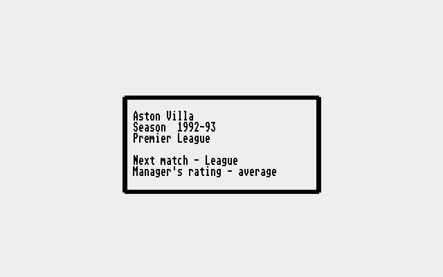 Thumbnail of other screenshot of Soccer Management Simulator